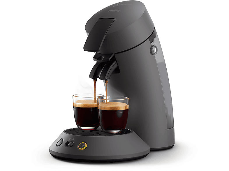 Philips CSA210/50 SENSEO® Original PlusGrau Kaffeepadmaschine, Grau Matt