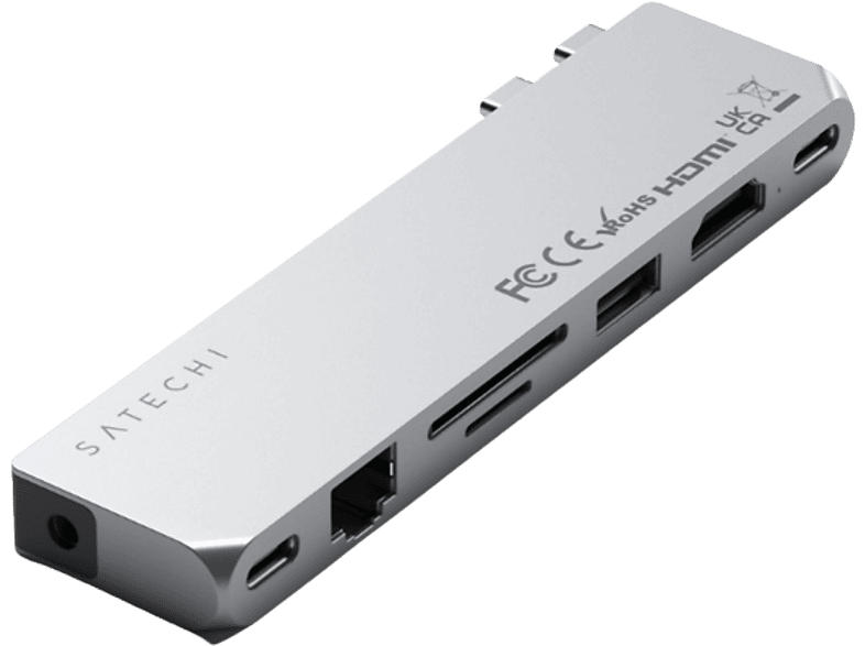 Satechi Pro Hub Max silver; USB Hub