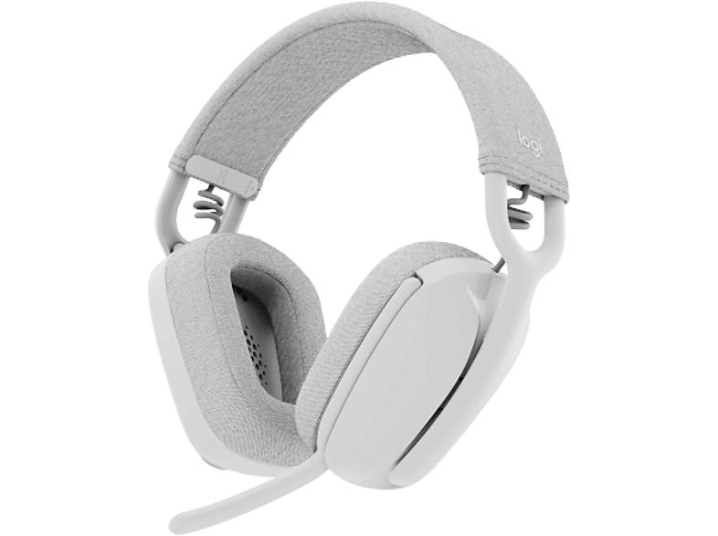 Logitech Headset Zone Vibe 100, kabellos, Off White