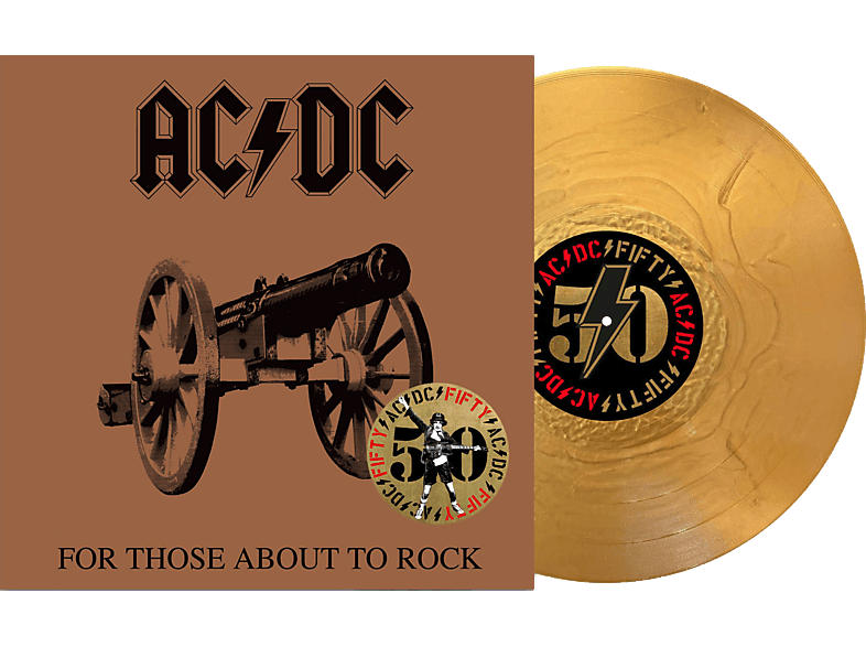 AC/DC - For Those About To Rock We Salute You (Fifty Gold Edition) [Vinyl]