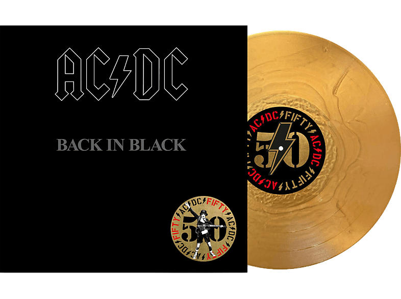 AC/DC - Back In Black (Fifty Gold Edition) [Vinyl]