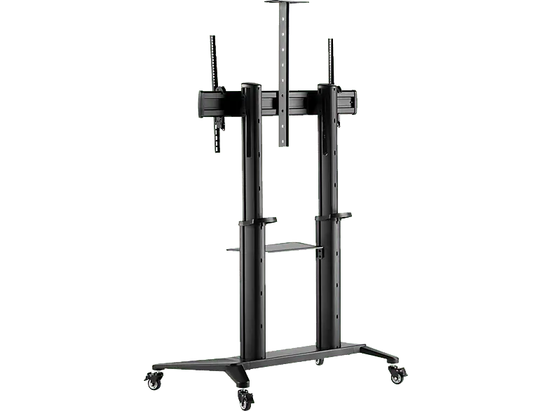 digitUS Collaboration Trolley / TV Präsentationswagen for Business, Schwarz