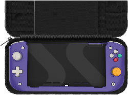 CRKD Nitro Deck Retro for Switch & OLED Limited Edition with Case (Purple); Premium-Tragetasche