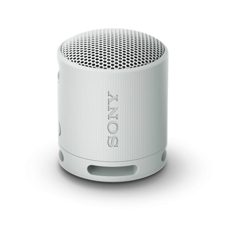 Bluetooth колонка SONY SRS-XB100H BLUETOOTH, БАТЕРИЯ ДО 16 ЧАСА, СВЕТЛО СИВ