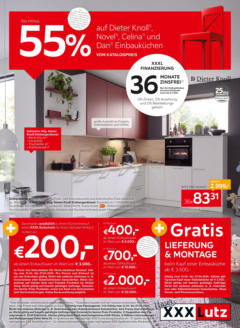 XXXLutz Küchen gültig ab 15.04.2024 | Seite: 8 | Produkte: Uhr, Regal, Schrank, Spiegel