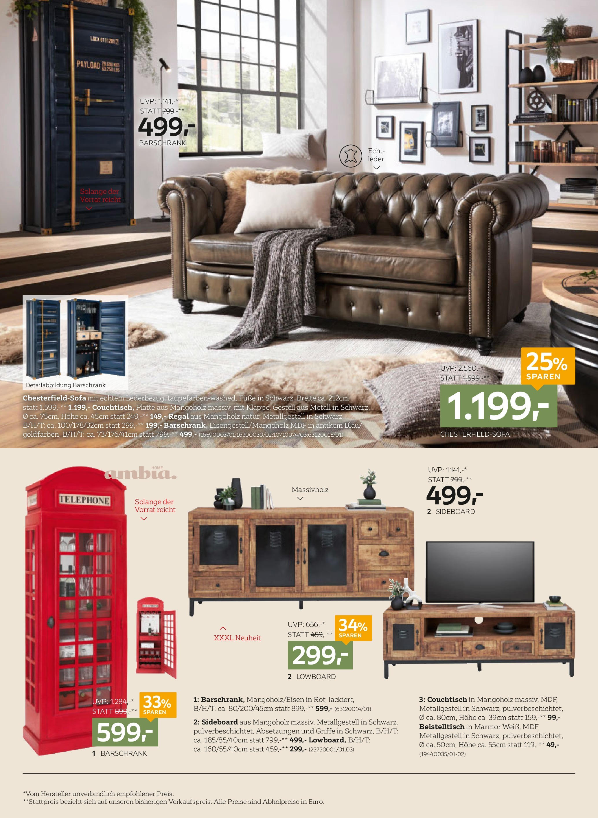 XXXLutz Ambia Home von 15.04.2024 - Aktuelle Angebote | Seite: 4 | Produkte: Couchtisch, Regal