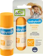 dm drogerie markt babylove Sonnenstick sensitive LSF 50+