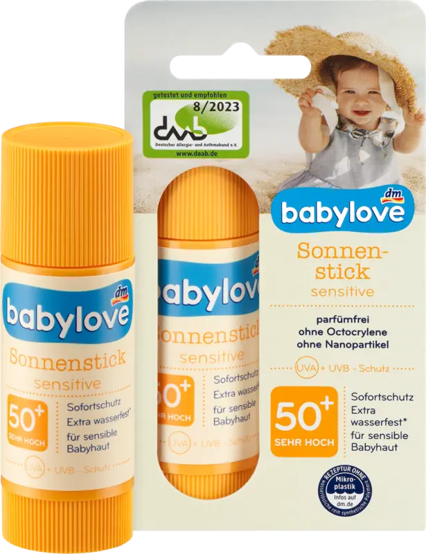babylove Sonnenstick sensitive LSF 50+
