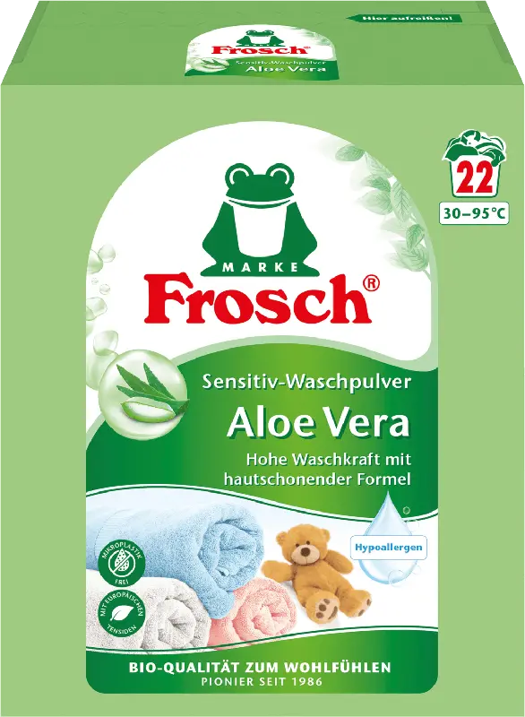 Frosch Aloe Vera Sensitiv-Waschpulver