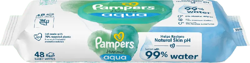 Pampers Harmonie Aqua Feuchttücher