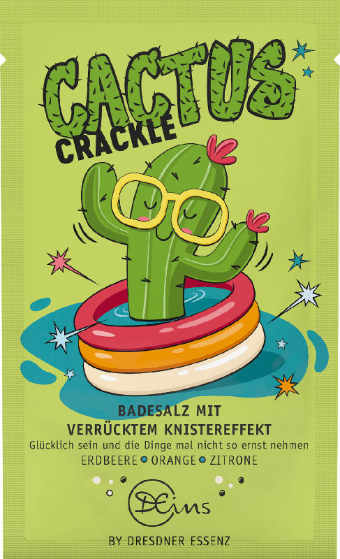 DEins Badesalz Cactus Crackle mit Knistereffekt