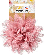 dm-drogerie markt ebelin Haar- und Ansteckbrosche Blume rosa - bis 31.05.2024