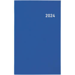BIELLA Geschäftsagenda Compact 2024 807370050024 blau, 1W/S, 15x24cm, d/f/i