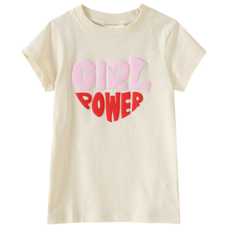 Mädchen T-Shirt mit Message-Print (Nur online)