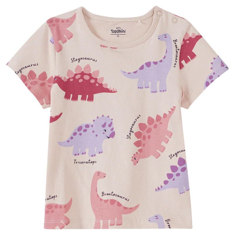 Baby T-Shirt mit Dino-Allover (Nur online)