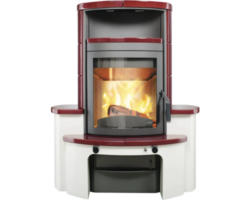 Kaminofen Hark Avenso GT ECOplus Keramik bordeaux 6 kW