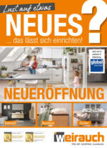 Möbel Weirauch GmbH Möbel Weirauch - Lust auf etwas NEUES ? - bis 16.04.2024