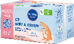 dm-drogerie markt NIVEA BABY Feuchttücher Soft & Cream (4x57 St) - bis 31.03.2024
