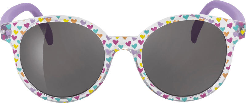 SUNDANCE Sonnenbrille Kids mit buntem Herzchen Design