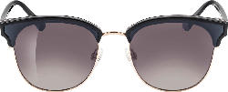 SUNDANCE Sonnenbrille Erwachsene mit schwarz-goldenem Rahmen und getönten Scheiben