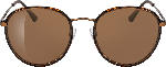 dm-drogerie markt SUNDANCE Sonnenbrille Erwachsene mit braunem Metallrahmen und braun getönten Scheiben - bis 31.03.2024