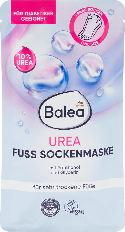 Balea Fußmaske Socken 10% Urea (1 Paar)