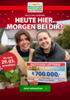 Deutsche Postcode Lotterie: März Countdown
