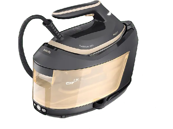 Philips PSG 6064/80 Perfect Care 6000 Series Dampfb&uuml;gelstation (8 bar, 2400 Watt, 1800 ml Wassertank, Schwarz)