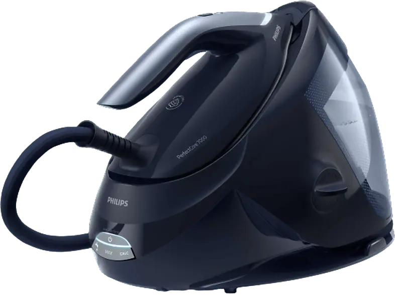 Philips PSG 7130/20 Perfect Care 7000 Series Dampfbügeleisen (8 bar, 2100 Watt, 1,8 l Wassertank, Dunkelblau)