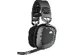 MediaMarkt CORSAir HS80 max Wireless Gaming Headset, Over-Ear, 32 Ohm, 50mm Treiber, Bluetooth, Steel Gray - bis 15.02.2025