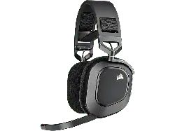 CORSAir HS80 max Wireless Gaming Headset, Over-Ear, 32 Ohm, 50mm Treiber, Bluetooth, Steel Gray