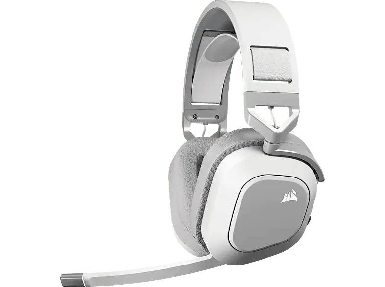 CORSAir HS80 max Wireless Gaming Headset, Over-Ear, 32 Ohm, 50mm Treiber, Bluetooth, Weiß