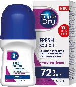 dm-drogerie markt Triple Dry Antitranspirant Deo Roll-on Fresh - bis 30.04.2024