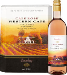 Zonneberg Cape Rosé, Afrique du Sud, Western Cape, 2023, 6 x 75 cl