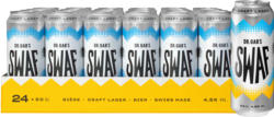 Bière lager blonde Swaf Dr. Gabs, 24 x 50 cl