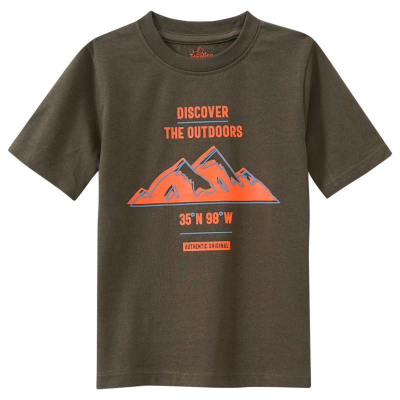Jungen T-Shirt mit Berg-Motiv (Nur online)