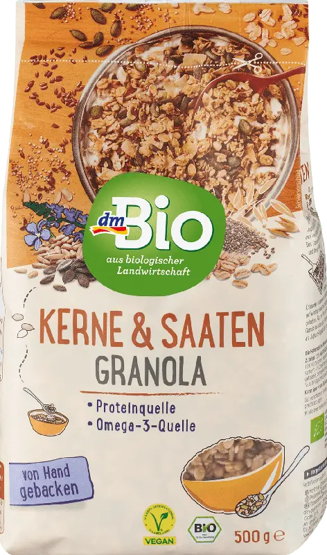 dmBio Knuspermüsli Kerne & Saaten Granola