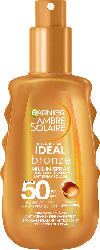 Garnier Ambre Solaire Sonnenspray ideal bronze milk-in Spray, LSF 50