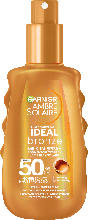 dm-drogerie markt Garnier Ambre Solaire Sonnenspray ideal bronze milk-in Spray, LSF 50 - bis 30.04.2024