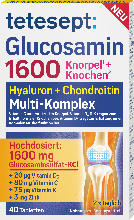 dm-drogerie markt tetesept Glucosamin 1600 Tabletten 40 St - bis 15.05.2024