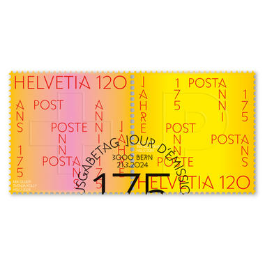 Briefmarken-Serie «175 Jahre Post»