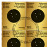 Timbres CHF 1.20 «200 ans Fédération sportive suisse de tir (FST)», Feuille de 20 timbres