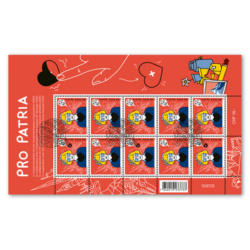 Briefmarken CHF 1.20+0.60 «Heimatgefühle», Kleinbogen mit 10 Marken