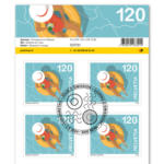 Die Post | La Poste | La Posta Briefmarken CHF 1.20 «Entspannen im Wasser», Bogen mit 10 Marken