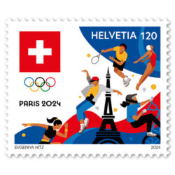 Briefmarke «Olympische Sommerspiele Paris 2024»
