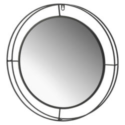 Runder Spiegel mit Metallrahmen (Nur online)
