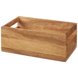 Holzbox aus Akazienholz (Nur online)
