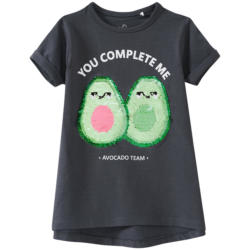 Mädchen T-Shirt mit Wendepailletten (Nur online)