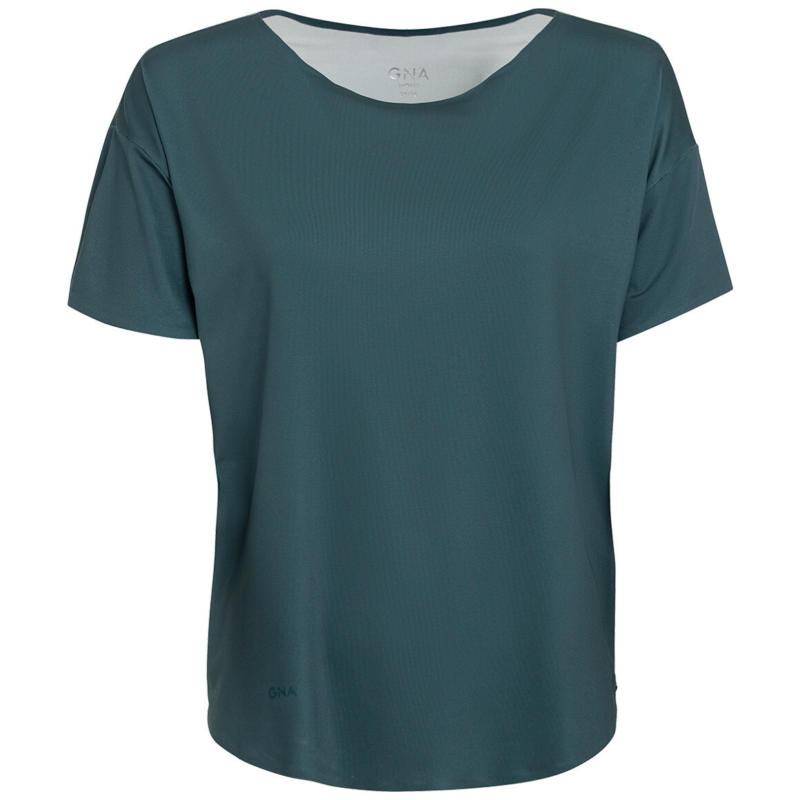 Damen Sport T-Shirt unifarben (Nur online)