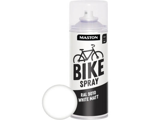 Maston BIKE matt RAL9010 weiß 400 ml